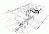 Rasen- und Garten Traktoren 30775 - Toro Groundsmaster 52 (SN: 100001 - 199999) (1981) Ersatzteile POWER TAKE OFF ASSEMBLY