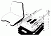 Rasen- und Garten Traktoren 30775 - Toro Groundsmaster 52 (SN: 400001 - 499999) (1984) Ersatzteile DELUXE SEAT KIT MODEL NO. 30786 #1