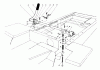 Rasen- und Garten Traktoren 30775 - Toro Groundsmaster 52 (SN: 600001 - 699999) (1986) Ersatzteile POWER TAKE OFF LEVER ASSEMBLY
