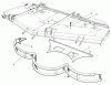 Rasen- und Garten Traktoren 30798 - Toro Groundsmaster 220 (SN: 0000001 - 0999999) (1990) Ersatzteile 72" MULCHER KIT MODEL NO. 30779 (OPTIONAL) FOR CUTTING UNIT MODEL NO. 30575