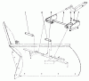 Rasen- und Garten Traktoren 30798 - Toro Groundsmaster 220 (SN: 0000001 - 0999999) (1990) Ersatzteile V-PLOW INSTALLATION KIT MODEL NO. 30749 (OPTIONAL)