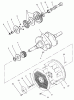 Rasen- und Garten Traktoren 74021 (616-Z) - Toro Tractor (SN: 590001 - 599999) (1995) Ersatzteile CRANKSHAFT, CAMSHAFT & FLYWHEEL ASSEMBLY