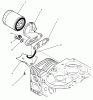 Rasen- und Garten Traktoren 74021 (616-Z) - Toro Tractor (SN: 590001 - 599999) (1995) Ersatzteile OIL FILTER ASSEMBLY