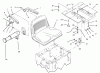 Rasen- und Garten Traktoren 74021 (616-Z) - Toro Tractor (SN: 590001 - 599999) (1995) Ersatzteile SEAT ASSEMBLY