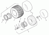 Rasen- und Garten Traktoren 74140 (724-Z) - Toro Tractor (SN: 49000001 - 49999999) (1994) Ersatzteile WHEELS AND TIRES