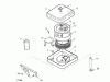 Rasen- und Garten Traktoren 74140 (724-Z) - Toro Tractor (SN: 590001 - 599999) (1995) Ersatzteile AIR CLEANER