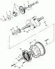 Rasen- und Garten Traktoren R1-24OE02 - Toro 724-Z Tractor (SN: 1000001 - 1999999) (1991) Ersatzteile CRANKSHAFT, CAMSHAFT & FLYWHEEL