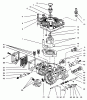 Rasen- und Garten Traktoren Y1-16OE04 - Toro 616-Z Tractor (SN: 2000001 - 2999999) (1992) Ersatzteile TRANSMISSION ASSEMBLY EATON MODEL 781-016 #1