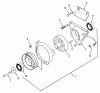 Rasen- und Garten Traktoren Z1-24OE05 - Toro 724-Z Tractor (SN: 2000001 - 2999999) (1992) Ersatzteile P.T.O. ELECTRIC CLUTCH
