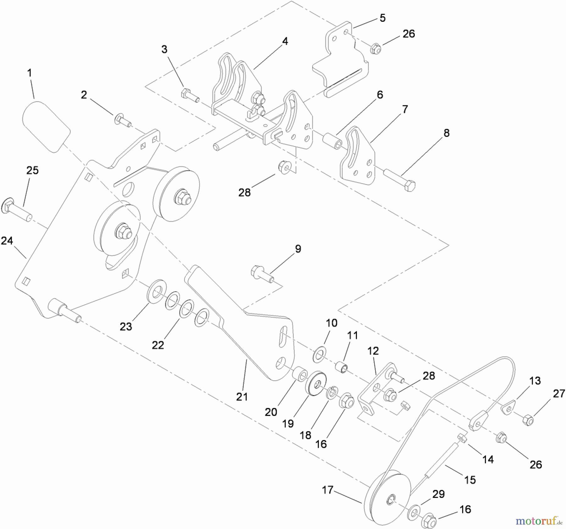  Mäher, Stand-on 74534 - Toro GrandStand Mower, 36