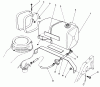 Rasenmäher 22025 - Toro Walk-Behind Mower (SN: 7000001 - 7999999) (1987) Ersatzteile GAS TANK ASSEMBLY