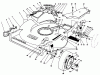 Rasenmäher 22035 - Toro Walk-Behind Mower (SN: 9000001 - 9006453) (1989) Ersatzteile HOUSING ASSEMBLY (MODEL 22030)