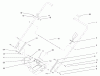 Rasenmäher 22162 - Toro Recycler Mower (SN: 210000001 - 210999999) (2001) Ersatzteile HANDLE ASSEMBLY