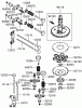 Rasenmäher für Großflächen 30161 - Toro Mid-Size ProLine Mower, T-Bar, Gear Drive, 13 HP, 36" Side Discharge Deck (SN: 250000001 - 250999999) (2005) Ersatzteile VALVE AND CAMSHAFT ASSEMBLY KAWASAKI FH381V-AS25