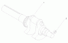 Compact Utility Loaders 22300 - Toro Dingo 222 Traction Unit (SN: 890001 - 899999) (1998) Ersatzteile GROUP 1-CRANKSHAFT
