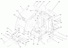 Compact Utility Loaders 22303 - Toro Dingo 320-D Compact Utility Loader (SN: 220000001 - 220999999) (2002) Ersatzteile FRAME AND LOADER ARM ASSEMBLY