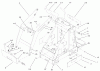 Compact Utility Loaders 22303TE - Toro Dingo 320-D Compact Utility Loader (SN: 210000001 - 210999999) (2001) Ersatzteile FRAME AND LOADER ARM ASSEMBLY