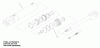 Compact Utility Loaders 22303TE - Toro Dingo 320-D Compact Utility Loader (SN: 220000001 - 220999999) (2002) Ersatzteile HYDRAULIC CYLINDER ASSEMBLY NO. 100-4163