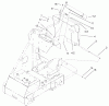 Compact Utility Loaders 22303TE - Toro Dingo 320-D Traction Unit (SN: 990001 - 999999) (1999) Ersatzteile REAR COVER ASSEMBLY