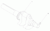 Compact Utility Loaders 22304 - Toro Dingo 222 Traction Unit (SN: 200000001 - 200999999) (2000) Ersatzteile GROUP 1-CRANKSHAFT
