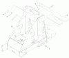Compact Utility Loaders 22305 - Toro Dingo 322 Compact Utility Loader (SN: 220000001 - 220000200) (2002) Ersatzteile FRAME ASSEMBLY NO. 104-7416