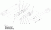 Compact Utility Loaders 22305 - Toro Dingo 322 Compact Utility Loader (SN: 220000201 - 220999999) (2002) Ersatzteile HYDRAULIC CYLINDER KIT ASSEMBLY NO. 100-4163