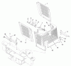 Compact Utility Loaders 22306 - Toro Dingo TX 420 Compact Utility Loader (SN: 210000501 - 210999999) (2001) Ersatzteile GRILL ASSEMBLY