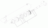 Compact Utility Loaders 22306 - Toro Dingo TX 420 Compact Utility Loader (SN: 210000501 - 210999999) (2001) Ersatzteile HYDRAULIC CYLINDER ASSEMBLY NO. 99-6162