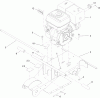 Baumstumpffräsen 22602THD - Toro SGR-13 Stump Grinder (SN: 311000834 - 311999999) (2011) Ersatzteile ENGINE AND FRAME ASSEMBLY