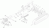 Compact Utility Loaders 22306 - Toro Dingo TX 420 Compact Utility Loader (SN: 220000001 - 220000400) (2002) Ersatzteile TRACK AND TRACTION ASSEMBLY