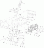 Zubehör 25430 - Toro RT600 Traction Unit (SN: 313000001 - 313999999) (2013) Ersatzteile GROUND DRIVE LINKAGE ASSEMBLY
