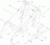 Compact Utility Loaders 22307 - Toro Dingo TX 425 Wide Track Compact Utility Loader (SN: 270000001 - 270999999) (2007) Ersatzteile LOADER ARM ASSEMBLY