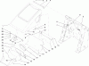 Compact Utility Loaders 22307 - Toro Dingo TX 425 Wide Track Compact Utility Loader (SN: 280000001 - 280999999) (2008) Ersatzteile HOOD ASSEMBLY