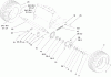 Compact Utility Loaders 22317 - Toro Dingo 220 Compact Utility Loader (SN: 290000001 - 290999999) (2009) Ersatzteile FRONT WHEEL ASSEMBLY