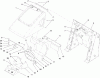 Compact Utility Loaders 22321G - Toro Dingo TX 427 Compact Utility Loader (SN: 310000001 - 310999999) (2010) Ersatzteile HOOD ASSEMBLY
