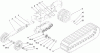 Compact Utility Loaders 22322 - Toro Dingo TX 427 Wide Track Compact Utility Loader (SN: 290000001 - 290999999) (2009) Ersatzteile TRACK AND TRACTION ASSEMBLY