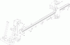 Zubehör 23800 - Toro 2024 Directional Drill (SN: 313000001 - 313999999) (2013) Ersatzteile THRUST FRAME ASSEMBLY NO. 127-0898